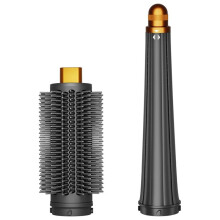 Round Volumizing Brush and 0.78in-1.4in Conical Long Barrels for Airwrap HS01 HS05 HS08 Curling Iron Attachment A