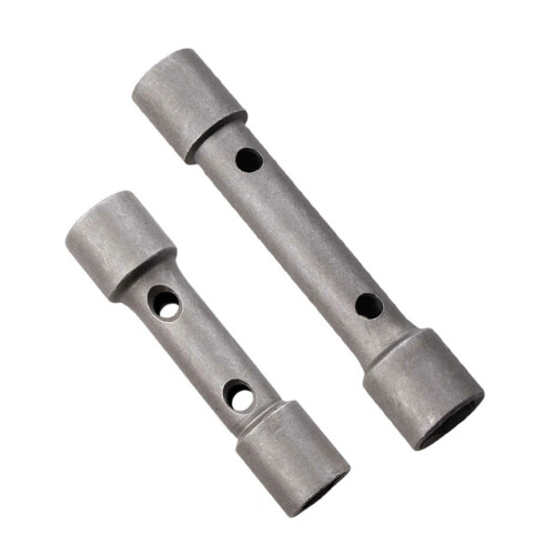 2Pcs Steel Spark Hex Socket Wrench Double Ended Socket Three Jaw