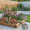 2 Pack Robins Garden Stake Rustic Bird Yard Art Decor with Dandelions Accent 3