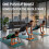 Dual Spring Push  Trainer Assist Device for Beginners W/ Waist Core Support 4