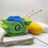 3D-geprinte plastic garendispenser Bowl-brei-organizer-Blauw 8