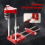 (Black) Drill Guide Locator Woodworking Drilling Template Tool Portable Press Machine 2
