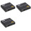 3X  4K HDD Media Player 1080P Horizontal e Vertical Digital Video Player com USB Drive/ Cards Plug EUA 1