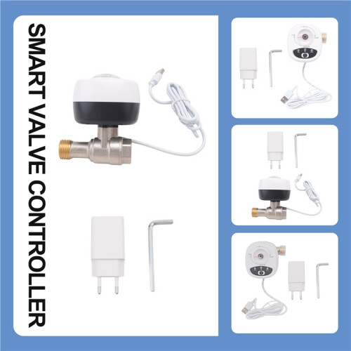 WIFI  Valve Controller APP Remote Control Water Shutoff Wireless Automated  Valve for EWeLink EU Plug DN15 1