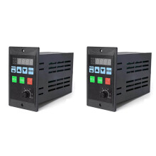 2X Frequenzumrichter 750 W VFD, Einphasig 220 V Eingang, Dreiphasig 220 V Ausgang, RS485 Wechselrichter für Wechselstrom-Drehstrommotorantrieb