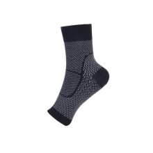 (40-46 A, Black) FlexGuard Pro Ankle Sleeve Support for Women Men,Achilles Tendon Heel Socks