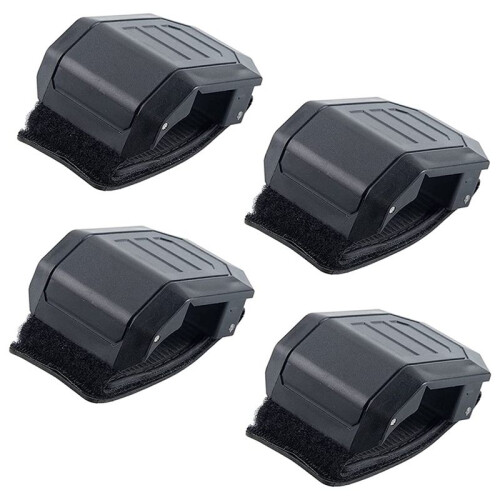 UTV Windshield Adjustable Mounting Clamp Kit for  Ranger RZR, Can Am Maverick X3 Windshield Fixed Clamps Straps