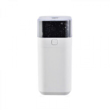 Luchtbevochtiger 250 ml, stille koude mistbevochtiger met sfeerlamp, USB-voeding, automatische uitschakeling