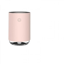 Draagbare USB-mini-luchtbevochtiger, 220 ml, ultrasoon, met LED-lampje, 2 sproeistanden, voor bureau en auto