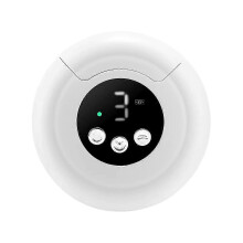 Elektrische nagelknipper/trimmer met 360 draaifunctie, 3 snelheden en opbergdoosje.