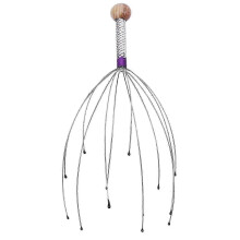 Hoofdhuidontspanningsmassager voor haargroei, draagbaar metalen massageapparaat voor het hele lichaam en pijnverlichting
