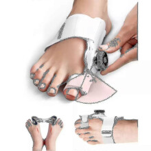 Férula para juanetes con perilla 3D para corrección de ángulo ajustable y alivio del dolor del hallux valgus