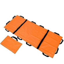 Portable Soft Stretcher, 12 Handles Waterproof Foldable Emergency Rescue Stretcher, 159kg Load Capacity, for Ambulance Hospital Sports Mountain Rescue