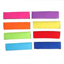 stuks neopreen ijshoezen, willekeurige kleur, 15 x 4,2 x 0,3 cm, voor kinderprojecten, feestjes, barbecues, concerten en dagelijks gebruik.