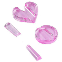 Embossed Nail Mold Tools Set for DIY Nail Art Design with Metal Frame Bending