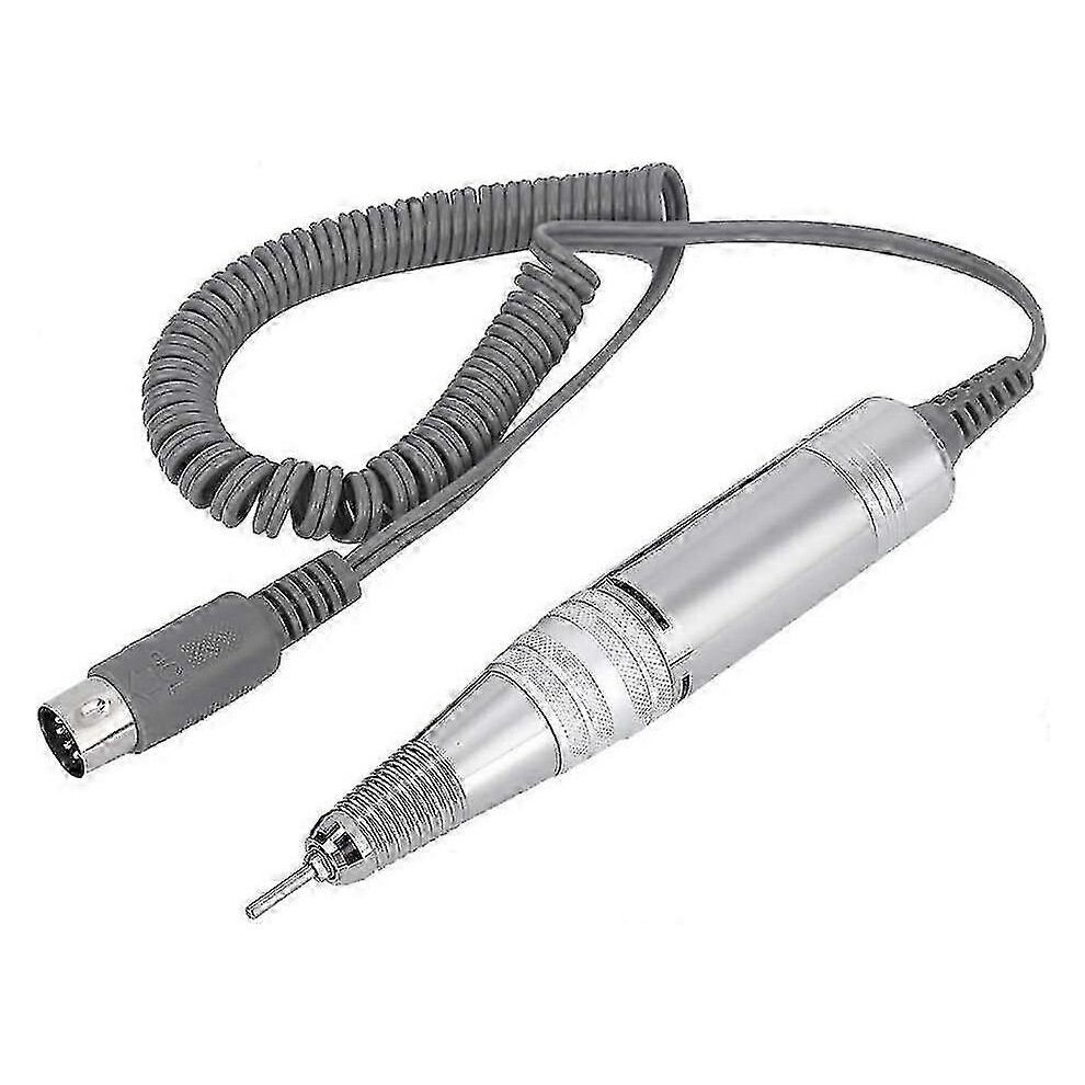 Manicure Drill Handpiece Replacement compatible with Electric Nail File Machine, 35000 RPM, Metal, Quiet, Forward & Reverse
