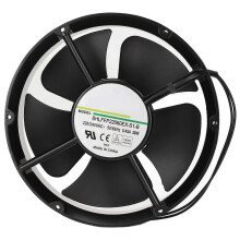 Koelventilator 220 mm 220/240 V met dubbele kogellagers, 660 CFM, 2500 RPM, stille koelplaat voor doe-het-zelf ventilatiemachines