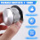 Solid Knurled Knob Potentiometer Volume Tone Audio Volume Control Knob Potentiometer Audio Power Amplifier Knob 3