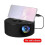 Projetor Mini LED, Projeção até 100 Polegadas, Suporta 1080p, Portátil, Compatível com Diversos Dispositivos, Proteção Visual 1