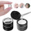 Solid Nail Glue Gel 12ml Compatible with Acrylic False Tips & Nail Extensions, 2pcs Set, Repositionable, LED Lamp Curing 1