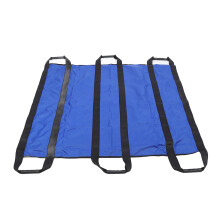 Positioning Bed Pad with 6 Reinforced Handles, Waterproof Breathable Reusable Transfer Sheet