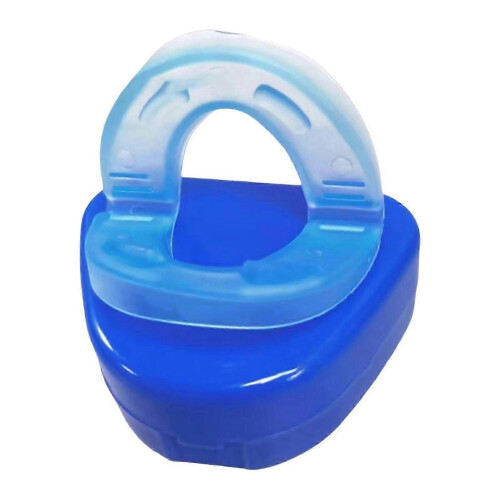 Boquilla antironquidos, protector bucal para dormir cómodamente.