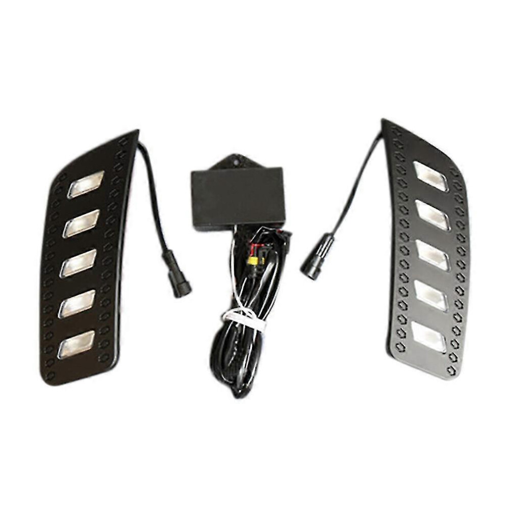 Led Daytime Running Lights, 12V Dc 6000-6700K Compatible With Ford Ranger Px1 T6 Mk1 2011-2014 White 6933168163567