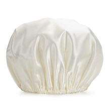 Shower Cap for Women Satin and EVA Hair Bonnet Nightcap 32cm
