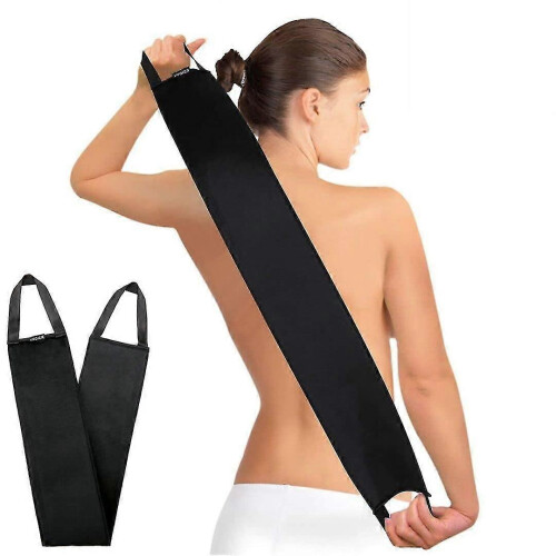 Back Lotion Applicator for Self Tanning with Soft Velvet and Long Handle