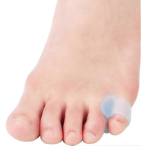 Silicone Toe Separators and Protectors for 2nd 3rd 4th Pinky Toes 10 Pack