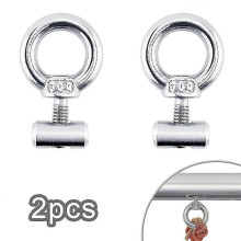 2pcs 304 Stainless Steel Awning Rail Stoppers, Fit 5-8.5mm Rails for Motorhome Campervan Caravan
