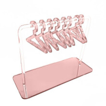 Horse Shaped Acrylic Earring Stand Perforated Hanging Rack for Jewelry Display