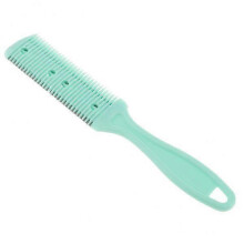 5x Haarknipkam met uitdunfunctie en vormgevende bladen, trimmer voor kappers, 18 cm