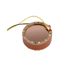 Condenser Microphone Capsule 34mm Large Diaphragm 48V 20Hz-20kHz Brass Professional Recording Microphone Core