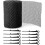 Protective Mesh Gutter Protector, 6M Foldable Adjustable 15cm Wide Resin Plastic Gutter Mesh with 10 Fixed Hooks, Blocks Leaves Debris 1