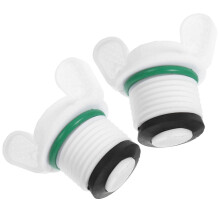 Stöpsel für Wärmflaschen, kompatibel mit Standard-20-mm-Dichtungsstopfen, auslaufsicher, 2er-Pack