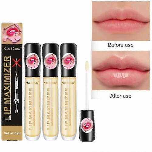 Lip Plumper Gloss with Hydration and Volume for Fuller Looking Lips