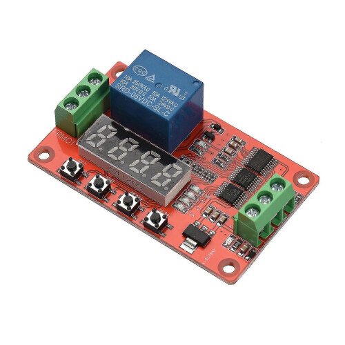 FRM01 Relay Module, Timing Delay Cycle Self-lock Control, PCB Board, Optional 5V 12V 24V DC