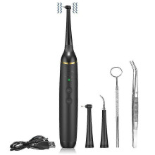 Ultrasonic Electric Dental Calculus Remover with 3 Cleaning Heads and 3 Modes
