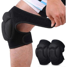 Ginocchiere protettive, 2 pezzi, spessore 20 mm, in EVA, antiurto, ideali per giardinaggio, edilizia e sport.