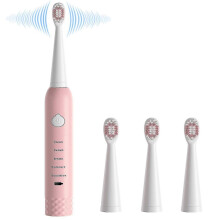 Sonic Electric Toothbrush for Kids and Adults - 5 Modes Waterproof USB Rechargeable with Replacement Brush Heads