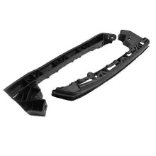 Koplampbeugel voorbumper, compatibel met Honda Jazz 2009-2014 GE6 GE8, zwart kunststof, vervangingsonderdeel 71140-TF0-000 71190-TF0-000