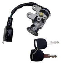 Interruttore di accensione con blocco a 5 fili, in lega, compatibile con scooter e ciclomotori KYMCO 50 GY6, TaoTao ATM50-A-A1 a 4 tempi.