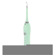Ultrasonic Electric Dental Scaler for Tartar Removal with LED Light and 4 Speeds Green