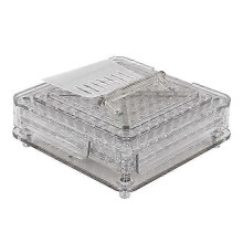 Kapselfüllschale aus Acryl (0–100 Löcher), manuelle Kapselfüllmaschine, ABS-Material