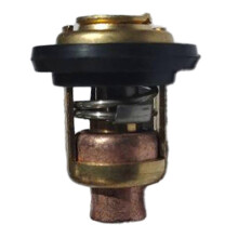 Thermostat, Gold Copper, compatible with Yamaha Outboard Motor 15HP-220HP 2 Stroke, Replaces OEM 688-12411-10-00