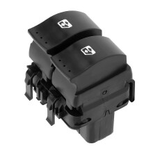 Podwójny przycisk elektrycznego otwierania szyb samochodowych, ABS, 8200060045, kompatybilny z wybranymi modelami Renault Opel Vauxhall