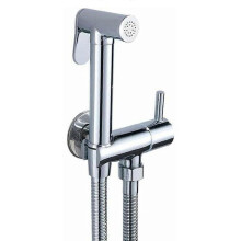 Bidet-Sprühkopf für Toilette, massives Messing, Warmwasser mit Warm-Kalt-Mischventil, Chrom-Finish, einstellbarer Druck für vielfältige Zwecke