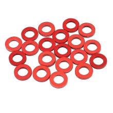Red Gear Oil Screw Gasket compatible with Yamaha Outboard Engine 90430-08020 90430-08021-00