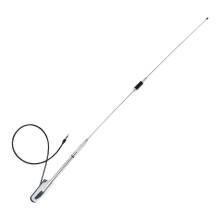 Kit d'antenne avec embase 119 cm, ABS noir, compatible avec Goldwing GL1800 GL1500 (2001-2017), avec fonction audio et navigation.